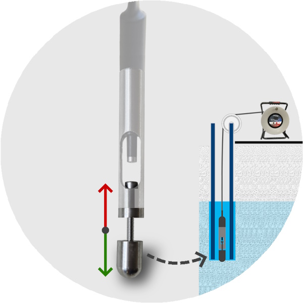 dT-BOTTOM (bottom depth probe)